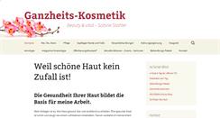 Desktop Screenshot of beautyvitalstahler.de